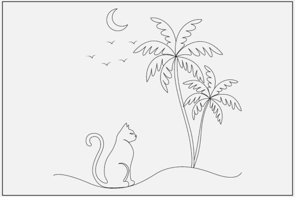 Cat and Tree Line Art: A Designer’s Real-World Embroidery Review